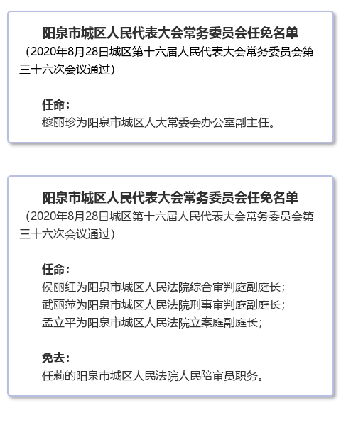 阳泉市苏秀瑞最新任免动态揭晓